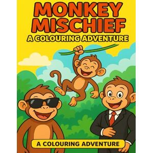 Yousuf, Saber Hassanin Monkey Mischief: A Colouring Adventure Yousuf, Saber Hassanin Monkey Mischief: A Colouring Adventure