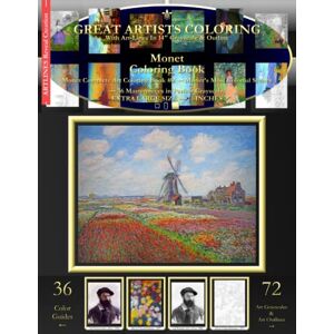 Art-Lines Monet Coloring Book: Monet Complete Art Coloring Book #2 Monet's Most Colorful Scenes Art-Lines Monet Coloring Book: Monet Complete Art Coloring Book #2 Monet's Most Colorful Scenes