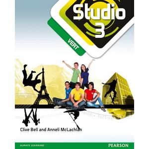 Bell, Clive Studio 3 vert Pupil Book (11-14 French) Bell, Clive Studio 3 vert Pupil Book (11-14 French)