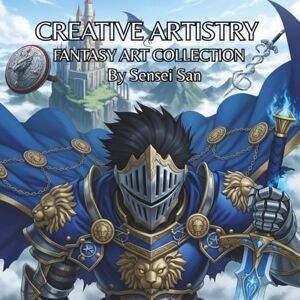 San, Sensei Creative Artistry: Fantasy Art Collection, 8.5 x 8.5 inches, Full art images on Fantasy San, Sensei Creative Artistry: Fantasy Art Collection, 8.5 x 8.5 inches, Full art images on Fantasy