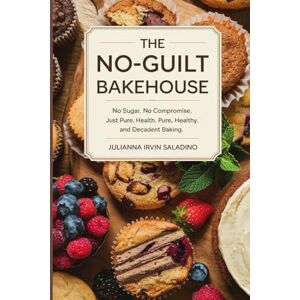 Saladino, Julianna Irvin THE NO-GUILT BAKEHOUSE: No Sugar. No Guilt. No Compromise. Just Pure, Healthy, and Decadent Baking. Saladino, Julianna Irvin THE NO-GUILT BAKEHOUSE: No Sugar. No Guilt. No Compromise. Just Pure, Healthy, and Decadent Baking.