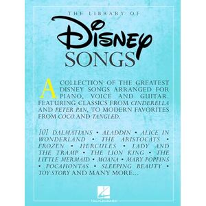 Various The Library of Disney Songs Piano Vocal Guitar Songbook Magical Sheet Music Collection for Beginners and Professionals Disney Movie Classics for ... Over 50 of the Greatest Disney Songs Various The Library of Disney Songs Piano Vocal Guitar Songbook Magical Sheet Music Collection for Beginners and Professionals Disney Movie Classics for ... Over 50 of the Greatest Disney Songs