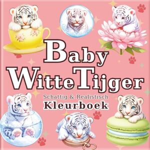 SAKI Baby Witte Tijger: Schattig en Realistisch Witte Tijger Kleurboek voor Volwassenen: 50 prachtige illustraties voor een ontspannen en stressverlagende ... van de Kunstenaar naar een Kleine Wereld) SAKI Baby Witte Tijger: Schattig en Realistisch Witte Tijger Kleurboek voor Volwassenen: 50 prachtige illustraties voor een ontspannen en stressverlagende ... van de Kunstenaar naar een Kleine Wereld)