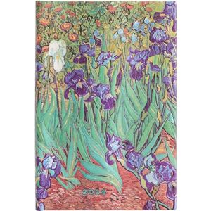 Paperblanks Van Gogh's Irises 12 Month Calendar 2024 Vertical Mini (95 × 140 mm) Paperblanks Van Gogh's Irises 12 Month Calendar 2024 Vertical Mini (95 × 140 mm)