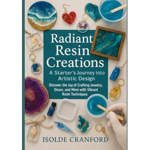 Cranford, Isolde Radiant Resin Creations: A Starter’s Journey into Artistic Design: Discover the Joy of Crafting Jewelry, Decor, and More with Vibrant Resin Techniques Cranford, Isolde Radiant Resin Creations: A Starter’s Journey into Artistic Design: Discover the Joy of Crafting Jewelry, Decor, and More with Vibrant Resin Techniques