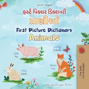 Books, Kidkiddos First Picture Dictionary Animals (Gujarati English Bilingual Children's Book) (Gujarati English Bilingual Collection) Books, Kidkiddos First Picture Dictionary Animals (Gujarati English Bilingual Children's Book) (Gujarati English Bilingual Collection)