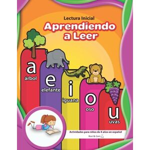Coni, Rosi & Lectura Inicial Aprendiendo a Leer Actividades para niños de 4 años en español: 1 (Colección Lectura Inicial Aprendiendo a Leer) Coni, Rosi & Lectura Inicial Aprendiendo a Leer Actividades para niños de 4 años en español: 1 (Colección Lectura Inicial Aprendiendo a Leer)