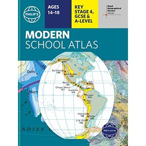 Philip's Maps Philip's RGS Modern School Atlas: 100th edition (Philip's World Atlas) Philip's Maps Philip's RGS Modern School Atlas: 100th edition (Philip's World Atlas)