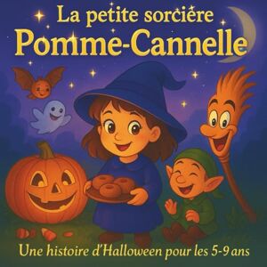 sadou, ulrich La petite sorcière Pomme-Cannelle et le Balai farceur: une histoire d’Halloween rigolote avec fantômes, citrouilles et bonbons – Livre pour enfants dès 3 ans sadou, ulrich La petite sorcière Pomme-Cannelle et le Balai farceur: une histoire d’Halloween rigolote avec fantômes, citrouilles et bonbons – Livre pour enfants dès 3 ans