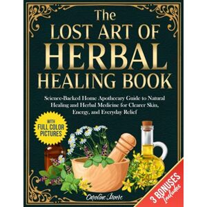 Moore, Caroline The Lost Art of Herbal Healing Book: Science-Backed Home Apothecary Guide to Natural Healing and Herbal Medicine for Clearer Skin, Energy, and Everyday Relief Includes Colored Pictures Moore, Caroline The Lost Art of Herbal Healing Book: Science-Backed Home Apothecary Guide to Natural Healing and Herbal Medicine for Clearer Skin, Energy, and Everyday Relief Includes Colored Pictures