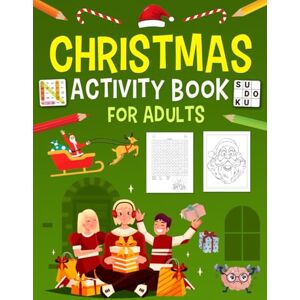 GHYT, DOUIB Christmas Activity Book For Adults: Holiday Brain Puzzles Book For Young Adults. Includes Coloring, Word Search, Word Scramble, Sudoku, Mazes And More! GHYT, DOUIB Christmas Activity Book For Adults: Holiday Brain Puzzles Book For Young Adults. Includes Coloring, Word Search, Word Scramble, Sudoku, Mazes And More!
