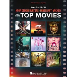 Various Songs from Kpop Demon Hunters, Minecraft, Wicked. Piano, Vocal And Guitar.: And More Top Movies Various Songs from Kpop Demon Hunters, Minecraft, Wicked. Piano, Vocal And Guitar.: And More Top Movies