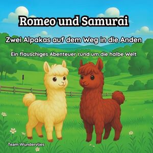 Wundervlies, Team Romeo und Samurai Zwei Alpakas auf dem Weg in die Anden: Ein flauschiges Abenteuer rund um die halbe Welt Wundervlies, Team Romeo und Samurai Zwei Alpakas auf dem Weg in die Anden: Ein flauschiges Abenteuer rund um die halbe Welt