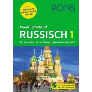 PONS Power-Sprachkurs Russisch 1: Der Intensivkurs mit Buch, CD und Online-Tests PONS Power-Sprachkurs Russisch 1: Der Intensivkurs mit Buch, CD und Online-Tests