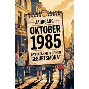 Urseg, Lena Oktober 1985 – Das geschah in deinem Geburtsmonat: Ein besonderes Geschenk für alle, die im Oktober 1985 geboren wurden – Die wichtigsten Ereignisse deines ersten Lebensmonats Urseg, Lena Oktober 1985 – Das geschah in deinem Geburtsmonat: Ein besonderes Geschenk für alle, die im Oktober 1985 geboren wurden – Die wichtigsten Ereignisse deines ersten Lebensmonats