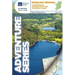 Ordnance Survey Ireland Wicklow Central Adventure Map Water-Resistant Lugnaquillia, Glendalough and the Devils Glen OSI 1:25,000 Scale Series ... Hiking Maps Adventure (Adventure Series) Ordnance Survey Ireland Wicklow Central Adventure Map Water-Resistant Lugnaquillia, Glendalough and the Devils Glen OSI 1:25,000 Scale Series ... Hiking Maps Adventure (Adventure Series)