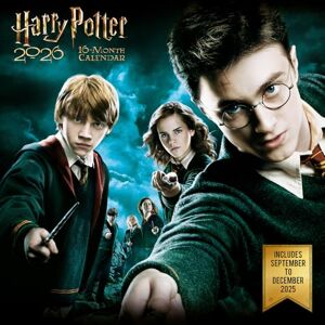 Pyramid HARRY POTTER (One Sheets) 2026 Square Wall Calendar – Official 16-Month Calendar with Poster-Style Artwork – Potterheads & Movie Memorabilia Fans Pyramid HARRY POTTER (One Sheets) 2026 Square Wall Calendar – Official 16-Month Calendar with Poster-Style Artwork – Potterheads & Movie Memorabilia Fans