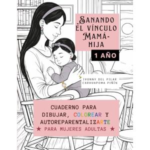 Carhuapoma Piñín, Ivonny del Pilar SANANDO EL VÍNCULO MAMÁ HIJA (1 AÑO): CUADERNO PARA DIBUJAR, COLOREAR Y AUTOREPARENTALIZARTE (PARA MUJERES ADULTAS ) Carhuapoma Piñín, Ivonny del Pilar SANANDO EL VÍNCULO MAMÁ HIJA (1 AÑO): CUADERNO PARA DIBUJAR, COLOREAR Y AUTOREPARENTALIZARTE (PARA MUJERES ADULTAS )
