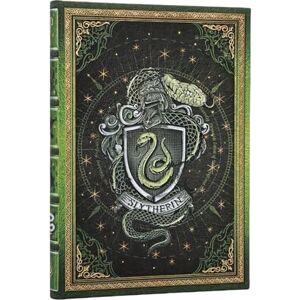 Paperblanks Slytherin Journal (Harry Potter Collection) Midi Custom Lined (Elastic Band Closure) Paperblanks Slytherin Journal (Harry Potter Collection) Midi Custom Lined (Elastic Band Closure)