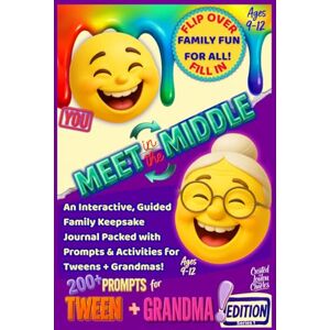 Charles, LouLou Meet in the Middle: An Interactive, Guided Family Keepsake Journal Packed with Prompts & Activities for Tweens + Grandmas! Ages 9-12 (Meet in the Middle / On the Flip Side) Charles, LouLou Meet in the Middle: An Interactive, Guided Family Keepsake Journal Packed with Prompts & Activities for Tweens + Grandmas! Ages 9-12 (Meet in the Middle / On the Flip Side)