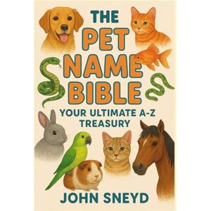 Sneyd, John The Pet Name Bible: Your Ultimate A-Z Treasury: 2,600 Famous, Popular, and Unique Names Organized by Letter (with 40 Male, 40 Female, and 20 Gender-Neutral Options Each) Sneyd, John The Pet Name Bible: Your Ultimate A-Z Treasury: 2,600 Famous, Popular, and Unique Names Organized by Letter (with 40 Male, 40 Female, and 20 Gender-Neutral Options Each)