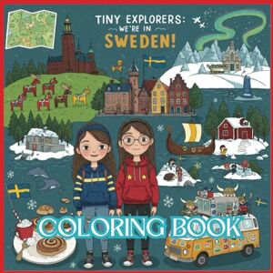 Rose, Cancaq Tiny Explorers: Sweden Coloring Book: From Snowy Streets to Midsummer Feasts — A Swedish Adventure to Color! Rose, Cancaq Tiny Explorers: Sweden Coloring Book: From Snowy Streets to Midsummer Feasts — A Swedish Adventure to Color!