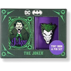 Insight Editions DC Comics: The Joker Tiny Book and Pin Set (Batman) Insight Editions DC Comics: The Joker Tiny Book and Pin Set (Batman)