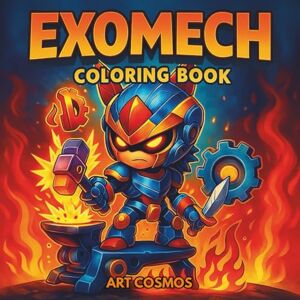 Cosmos, Art ExoMech: Coloring Book Cosmos, Art ExoMech: Coloring Book
