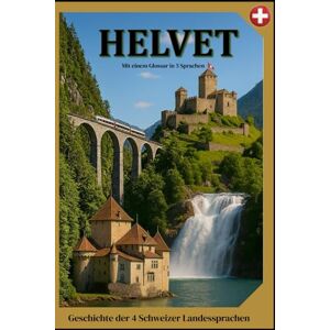 Bachmann HELVET: Geschichte der 4 Schweizer Landessprachen Mit einem Glossar in 5 Sprachen Format 6x9 15,24 × 22,81 cm, 56 Seiten Bachmann HELVET: Geschichte der 4 Schweizer Landessprachen Mit einem Glossar in 5 Sprachen Format 6x9 15,24 × 22,81 cm, 56 Seiten