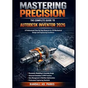 AD. Parks, Randall MASTERING PRECISION: THE COMPLETE GUIDE TO AUTODESK INVENTOR 2026: A Professional Step-By-Step Blueprint For 3d Mechanical Design And Engineering Excellence AD. Parks, Randall MASTERING PRECISION: THE COMPLETE GUIDE TO AUTODESK INVENTOR 2026: A Professional Step-By-Step Blueprint For 3d Mechanical Design And Engineering Excellence