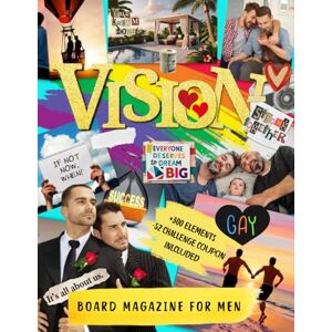 sPuntini Collections Vision Board Magazine For Men: Gay edition with a curated collection of inspiring vision board images, featuring luxury homes, travel, cute family ... couple included (2026 Vision board supplies) sPuntini Collections Vision Board Magazine For Men: Gay edition with a curated collection of inspiring vision board images, featuring luxury homes, travel, cute family ... couple included (2026 Vision board supplies)
