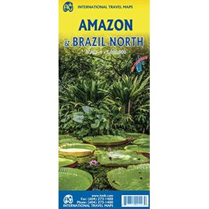 Amazon & Brazil North: ITM Travel Reference Map Amazon & Brazil North: ITM Travel Reference Map