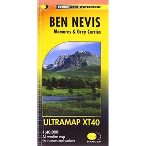 Harvey Maps Ben Nevis Ultramap: Mamore & Grey Corries (Ultramap XT40) Harvey Maps Ben Nevis Ultramap: Mamore & Grey Corries (Ultramap XT40)