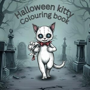 Adventures, Animal Art Halloween kitty: Colouring book Adventures, Animal Art Halloween kitty: Colouring book