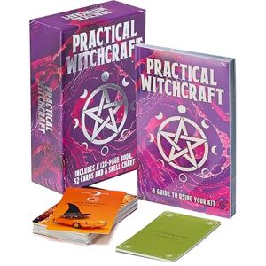 Bruce, Marie Practical Witchcraft Book & Card Deck: Includes 128-page book, 52 cards and a spell chart (Arcturus Oracle Kits) Bruce, Marie Practical Witchcraft Book & Card Deck: Includes 128-page book, 52 cards and a spell chart (Arcturus Oracle Kits)