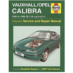 Haynes Vauxhall Calibra Service And Repair Manual Haynes Vauxhall Calibra Service And Repair Manual