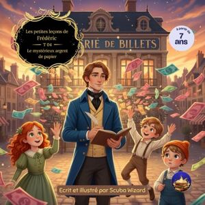 Wizard, Scuba Les Petites Leçons de Frédéric Tome 04 : Le mystérieux argent de papier: Un album illustré pour comprendre la valeur, la monnaie, l’inflation et l’illusion de l’argent facile dès 7 ans Wizard, Scuba Les Petites Leçons de Frédéric Tome 04 : Le mystérieux argent de papier: Un album illustré pour comprendre la valeur, la monnaie, l’inflation et l’illusion de l’argent facile dès 7 ans