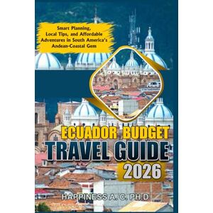 A.C. P.H.D., Happiness ECUADOR BUDGET TRAVEL GUIDE 2026: Smart Planning, Local Tips, and Affordable Adventures in South America’s Andean-Coastal Gem A.C. P.H.D., Happiness ECUADOR BUDGET TRAVEL GUIDE 2026: Smart Planning, Local Tips, and Affordable Adventures in South America’s Andean-Coastal Gem