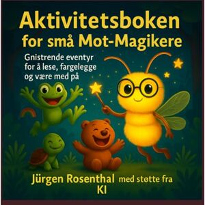 Rosenthal, Jürgen Aktivitetsboken for små Mot-Magikere: Gnistrende eventyr for å lese, fargelegge og være med på Rosenthal, Jürgen Aktivitetsboken for små Mot-Magikere: Gnistrende eventyr for å lese, fargelegge og være med på