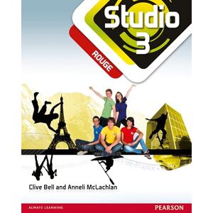 Bell, Clive Studio 3 rouge Pupil Book (11-14 French): ROUGE Bell, Clive Studio 3 rouge Pupil Book (11-14 French): ROUGE