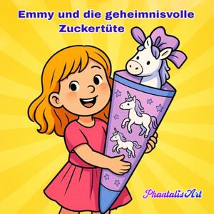 Art, Phantalis Emmy und die geheimnisvolle Zuckertüte: Ein Mitmach-, Ausmal- und Erinnerungsbuch zum Schulanfang – zum Lesen, Malen, Einkleben, Gestalten vom eigenem ... der Schule inkl. Freundebuch im 1. Schuljahr Art, Phantalis Emmy und die geheimnisvolle Zuckertüte: Ein Mitmach-, Ausmal- und Erinnerungsbuch zum Schulanfang – zum Lesen, Malen, Einkleben, Gestalten vom eigenem ... der Schule inkl. Freundebuch im 1. Schuljahr