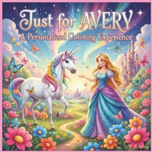 Bunting, L.K. Just for Avery: A Personalized Coloring Experience: 50 total coloring pages 28 coloring pages featuring Avery's name 22 coloring pages themed for girls (Personalized Coloring Book Series) Bunting, L.K. Just for Avery: A Personalized Coloring Experience: 50 total coloring pages 28 coloring pages featuring Avery's name 22 coloring pages themed for girls (Personalized Coloring Book Series)