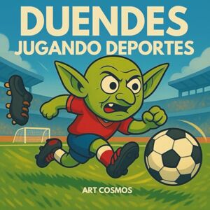 Cosmos, Art Duendes jugando deportes: Libro para colorear Cosmos, Art Duendes jugando deportes: Libro para colorear