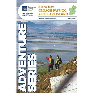 Ordnance Survey Ireland Clew Bay, Croagh Patrick and Clare Island Activity Map Weather-Resistant OSI 1:25,000 Scale Series Ireland Walks Hiking Maps Adventure (Adventure Series) Ordnance Survey Ireland Clew Bay, Croagh Patrick and Clare Island Activity Map Weather-Resistant OSI 1:25,000 Scale Series Ireland Walks Hiking Maps Adventure (Adventure Series)