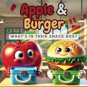 Ramachandran, Murugesan Apple & Burger : What's in Their Snack Box?: Simple Children's Short Story Book : Engaging illustrated simple Storybook that promotes healthy eating habits for Kids Ramachandran, Murugesan Apple & Burger : What's in Their Snack Box?: Simple Children's Short Story Book : Engaging illustrated simple Storybook that promotes healthy eating habits for Kids