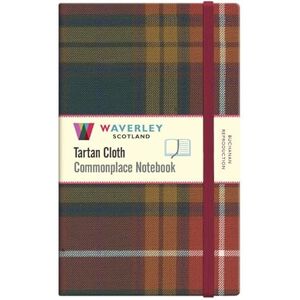 Waverley Scotland Waverley (L): Buchanan Reproduction Tartan Cloth Large Notebook: Waverley Genuine Scottish Tartan Notebook Waverley Scotland Waverley (L): Buchanan Reproduction Tartan Cloth Large Notebook: Waverley Genuine Scottish Tartan Notebook