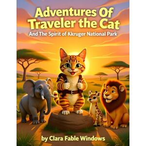 Fable Windows, Clara Adwentures Of Traveler The Cat And The Spirit Of Kruger National Park: An Animal Adventure Story for Kids Ages 4–8 About Friendship and Wonder (A Journey Through Magical Lands and Whiskered Wonders) Fable Windows, Clara Adwentures Of Traveler The Cat And The Spirit Of Kruger National Park: An Animal Adventure Story for Kids Ages 4–8 About Friendship and Wonder (A Journey Through Magical Lands and Whiskered Wonders)