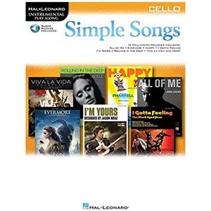 Various Simple Songs: Cello (Hal Leonard Instrumental Play-Along) (Includes Online Access Code) Various Simple Songs: Cello (Hal Leonard Instrumental Play-Along) (Includes Online Access Code)