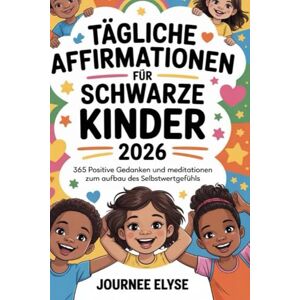 Elyse, Journee Tägliche Affirmationen für Schwarze Kinder 2026: 365 positive Gedanken und Meditationen zum Aufbau des Selbstwertgefühls Elyse, Journee Tägliche Affirmationen für Schwarze Kinder 2026: 365 positive Gedanken und Meditationen zum Aufbau des Selbstwertgefühls