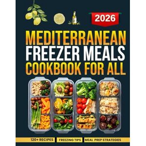 Richard, Dr Elena Mediterranean Freezer meals cookbook: Enjoy 120 Nutritious and Flavorful Dishes Anytime with Simple, Ready-to-Go Recipes (Healthy lifestyle) Richard, Dr Elena Mediterranean Freezer meals cookbook: Enjoy 120 Nutritious and Flavorful Dishes Anytime with Simple, Ready-to-Go Recipes (Healthy lifestyle)